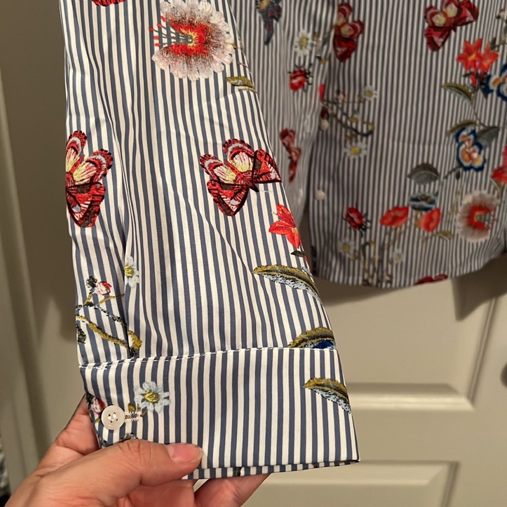 Casting striped blouse - Picture 3 of 4